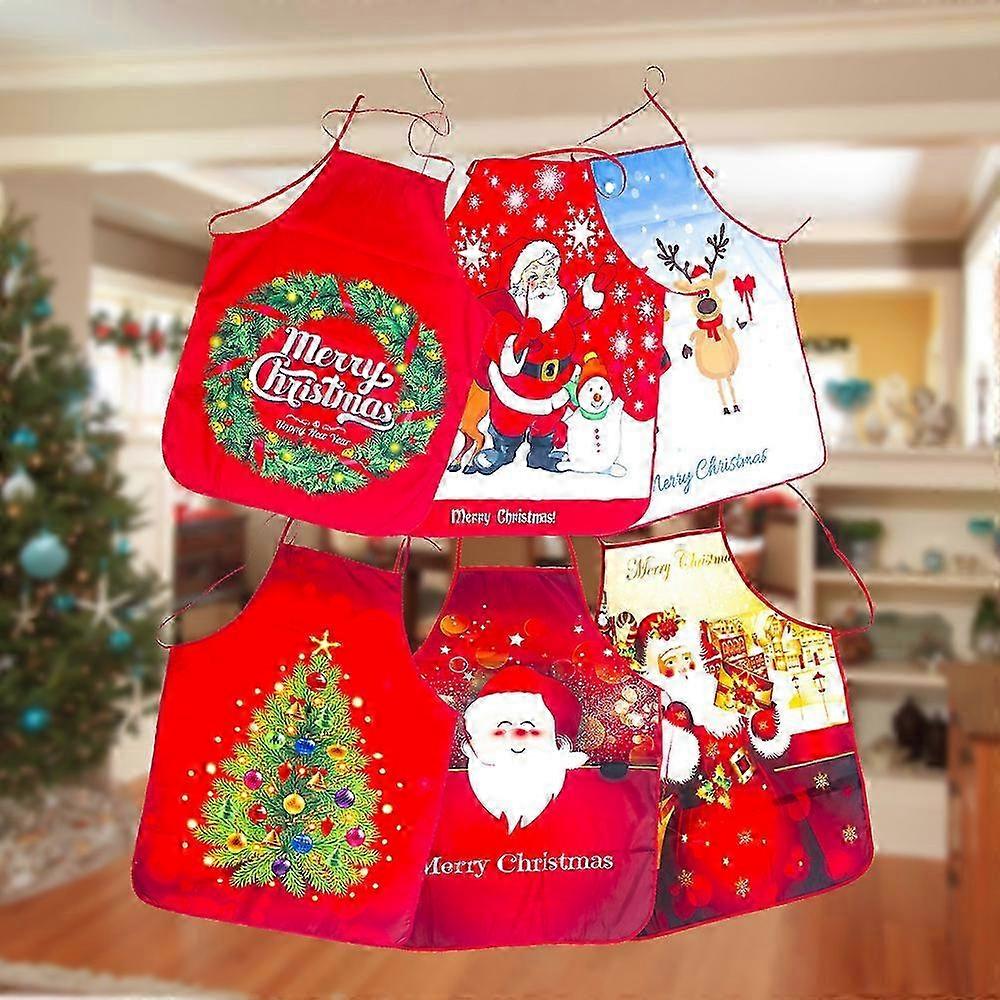 Adjustable Holiday Cartoon Apron
