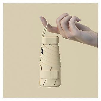 Compact Travel Umbrella, Mini Pocket Umbrella, DualPurpose with QuickAccess Buckle