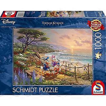 Disney Donald & Daisy Puzzel 1000 Stukjes