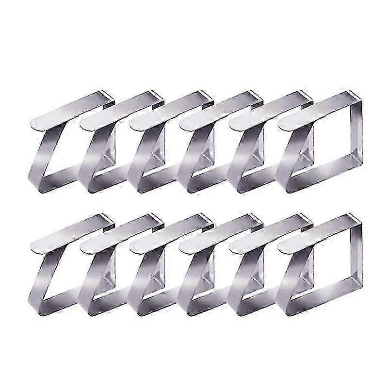 Stainless Rectangle Table Clips
