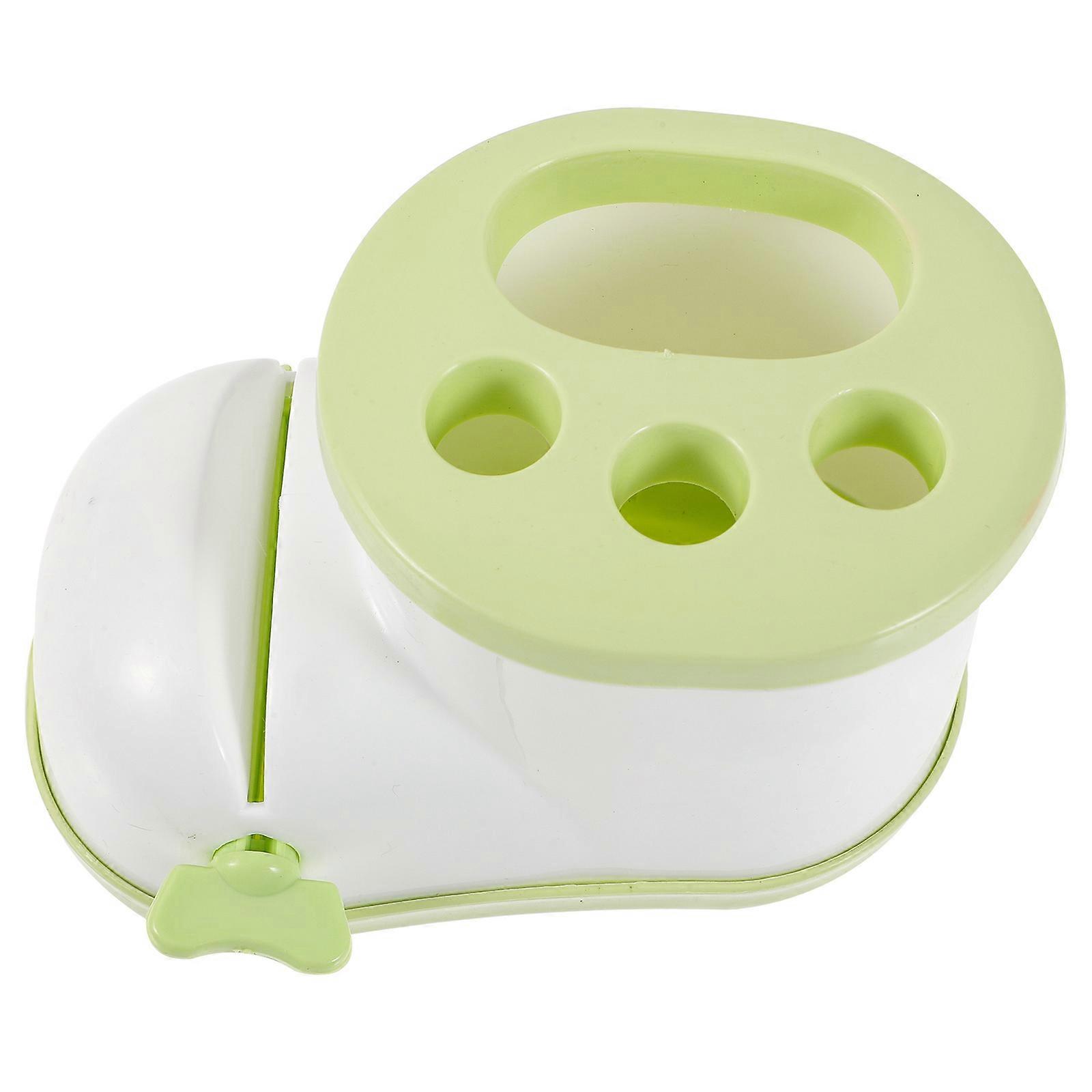 Toothbrush Holder Plastic Boot Style for Toothpaste Squeezer Bathroom Organizer