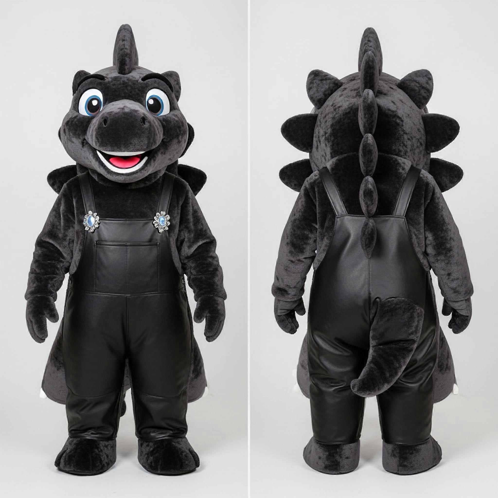 MASTICOT Onyx Cartoon Stegosaurus Mascot