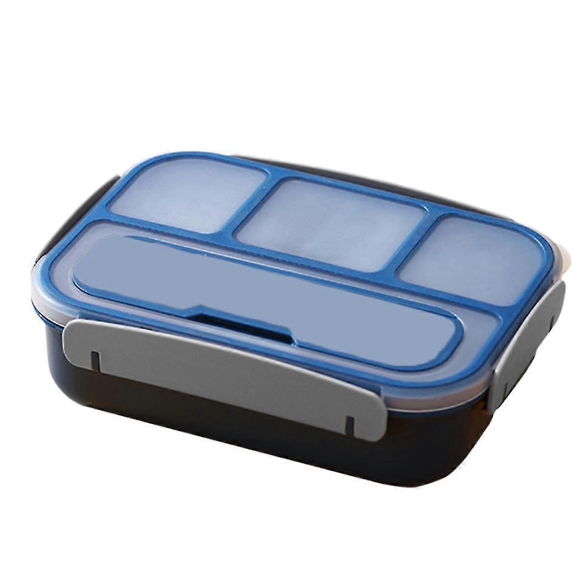 Freezer Safe 4-Section 1300ml Leak-Proof Bento