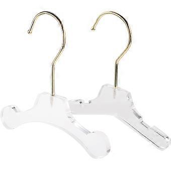 Pet Coat Hanger Acrylic Dog Clothes Hangers for 10Pcs Display