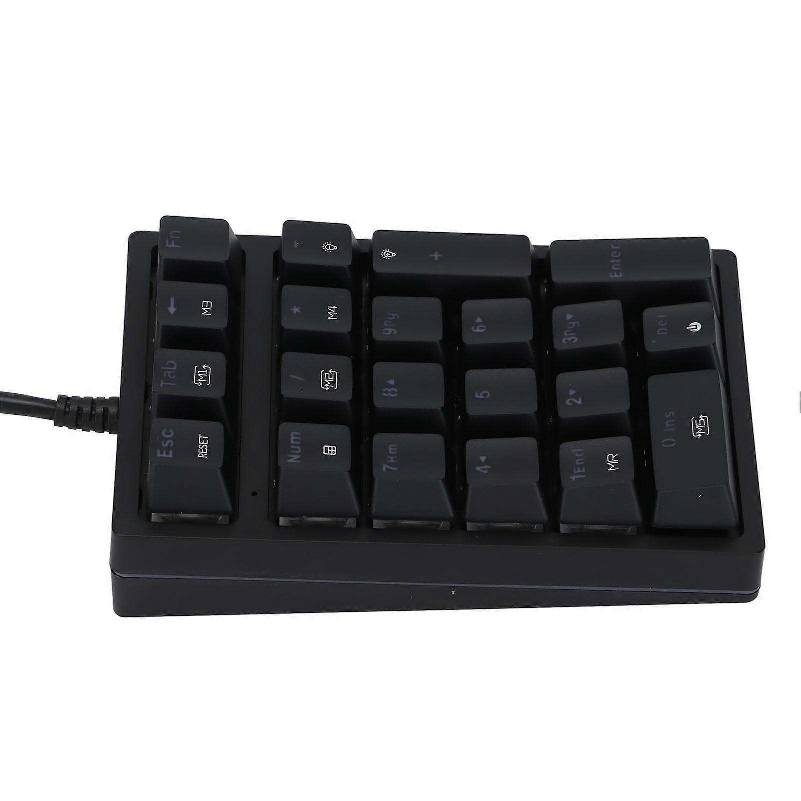 21-Key Red Switch RGB Keypad