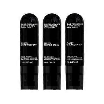 Long Lasting Hold & Natural Root Lift Volumizing & Setting Spray, Peach-Scented Fluffy Hair Shaping Spray, 90ml