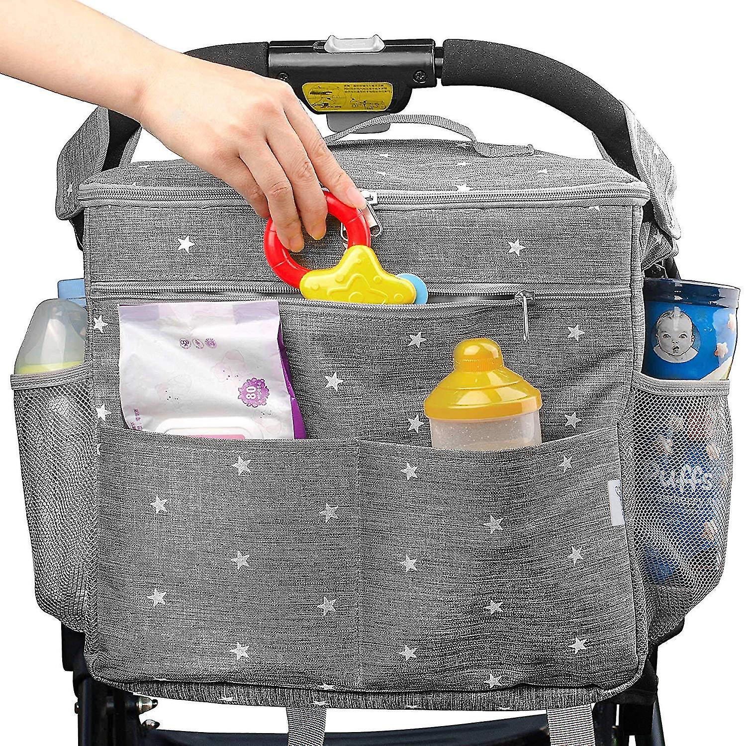 Stroller Organizer Diaper Bag Universal Waterproof Organizer Diaper Bag