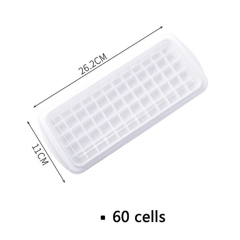 12/60 Grids Ice Cube Tray Plastic Ice Cube Maker Sphere Mold For Cocktail