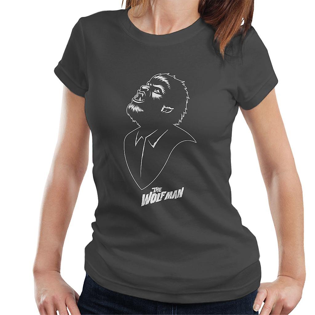 The Wolf Man Looking Up Women's T-Shirt
