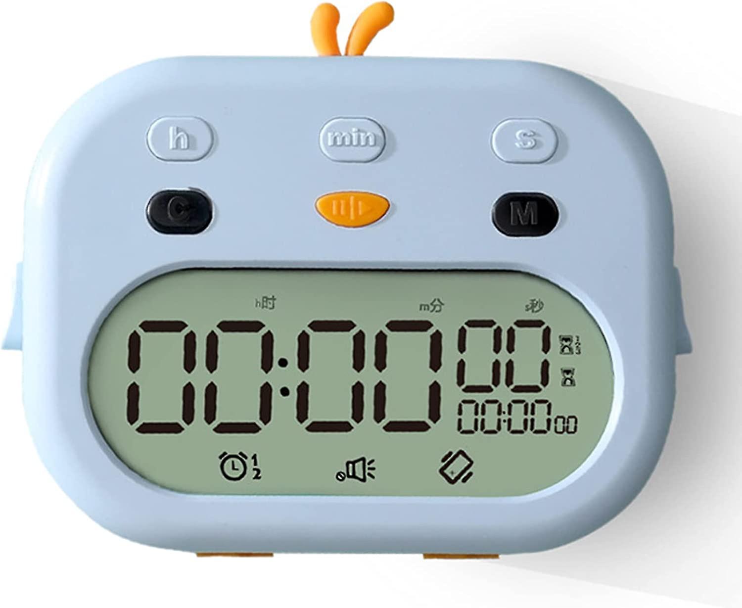 Digital Kitchen Timer, Alarm Clock, Countdown Timer With Large Lcd