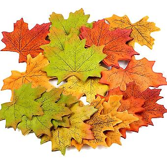 250pcs Verschiedene knstliche Herbst Farbige Seide Ahorn Bltter Tisch  Scatter fr Herbst Hochzeiten & Herbst Partys | Fruugo DE