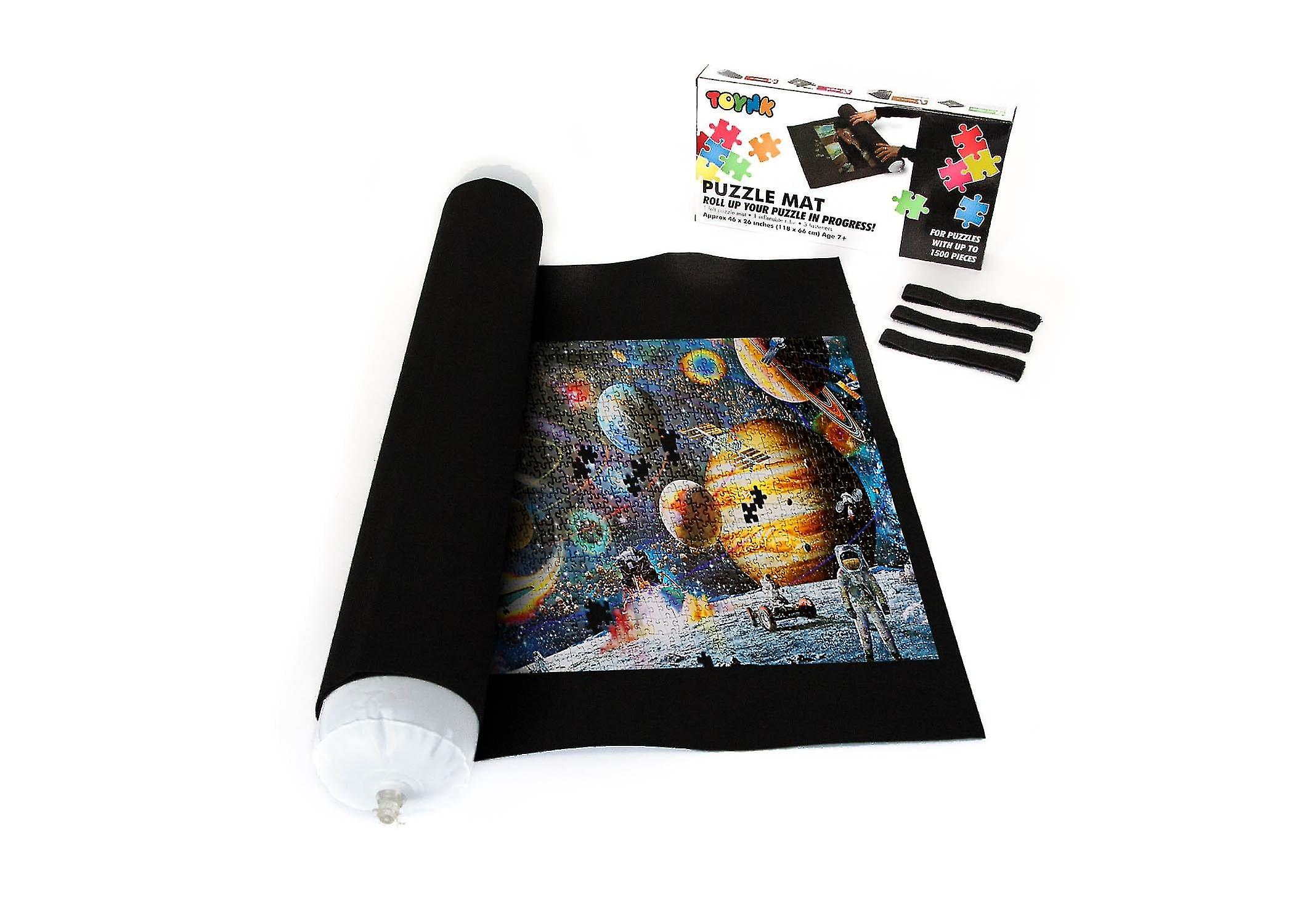 Jigsaw Puzzle Roll Up Filz Matte Storage Saver groß 46 "x26" Passend für 1500 Teile @bugu