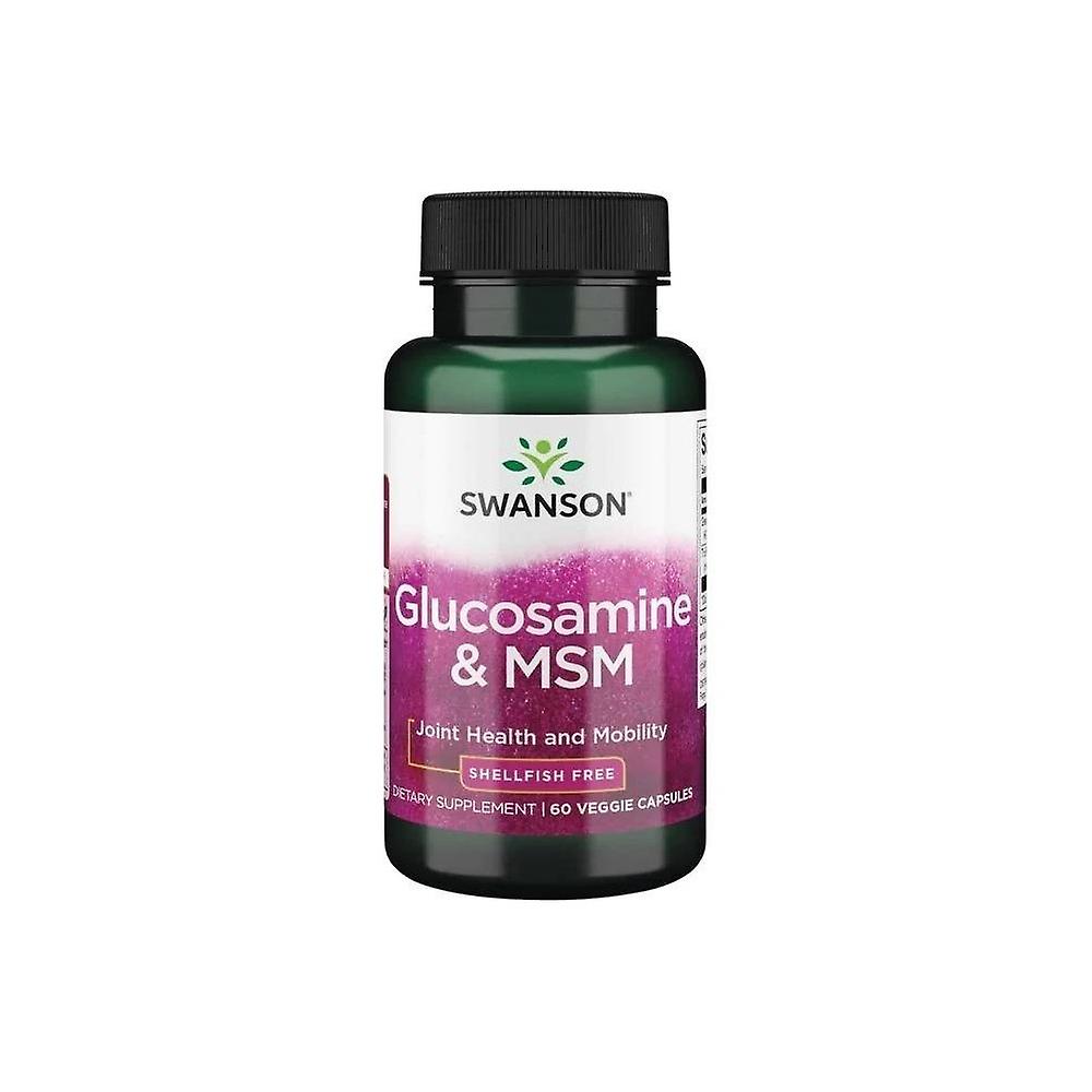 Swanson Glucosamine Amp Msm 60 Caps BI7562