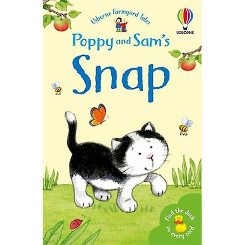 POPPY AND SAM Usborne Books High Quality Classic 52 Pages Snap Card Game Ages 3+