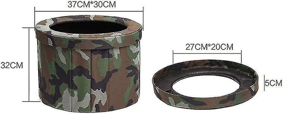 Campingtoilette Faltbar - Tragbares WC Für Outdoor & Reisen