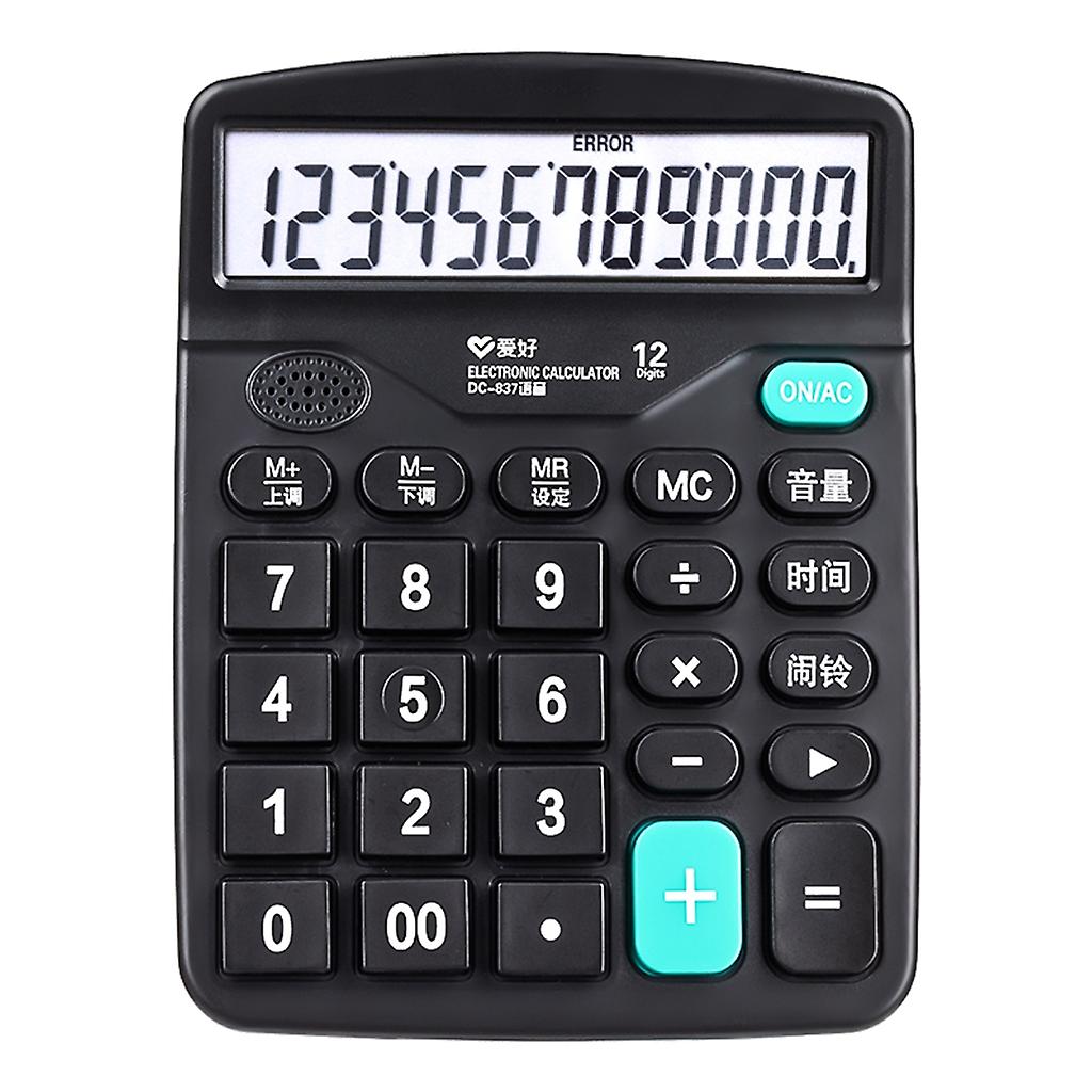 Desktop Calculators Electronic Office Calculator with 12-Digit Large Display