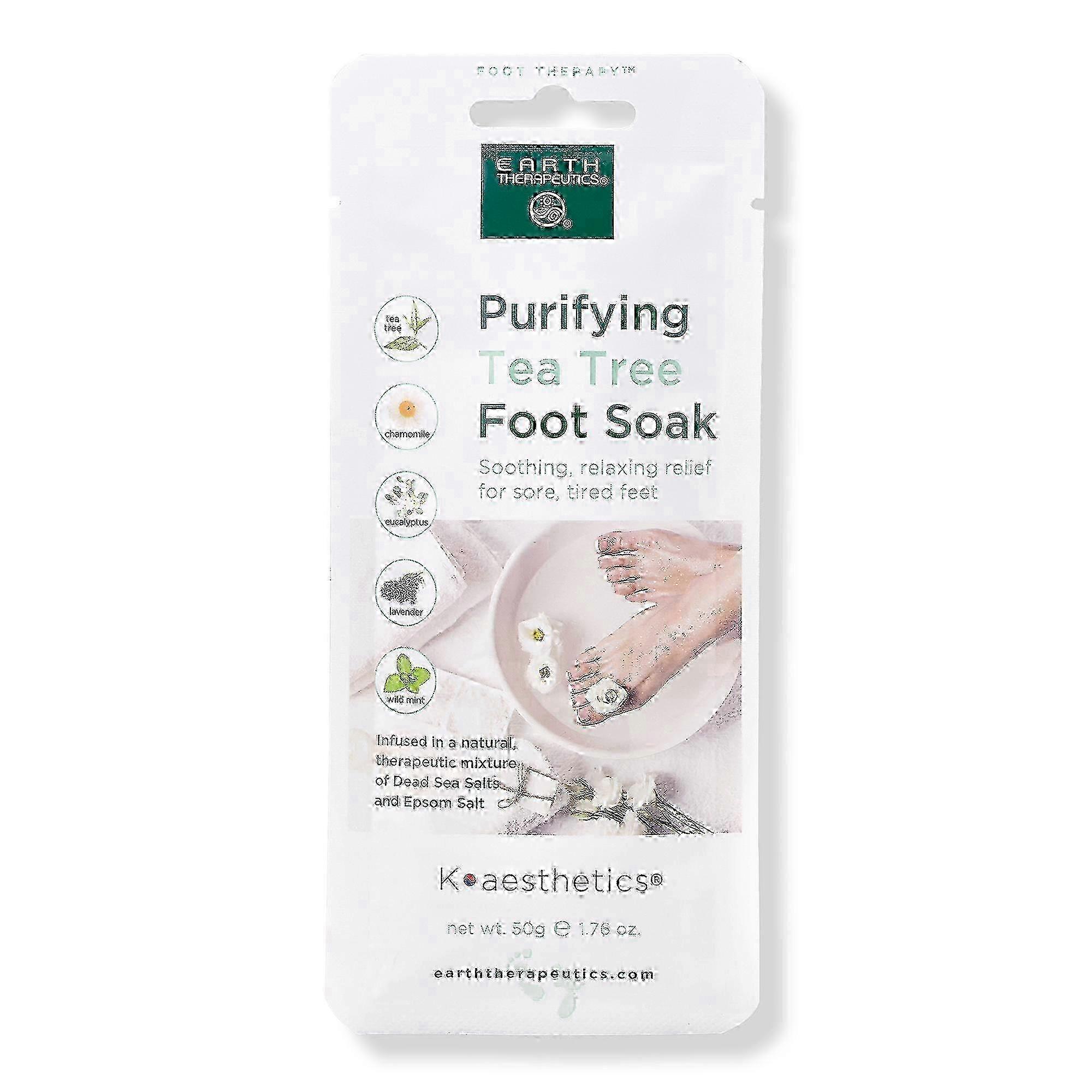 Earth Therapeutics Purifying Tea Tree Foot Soak, 1.76 Oz