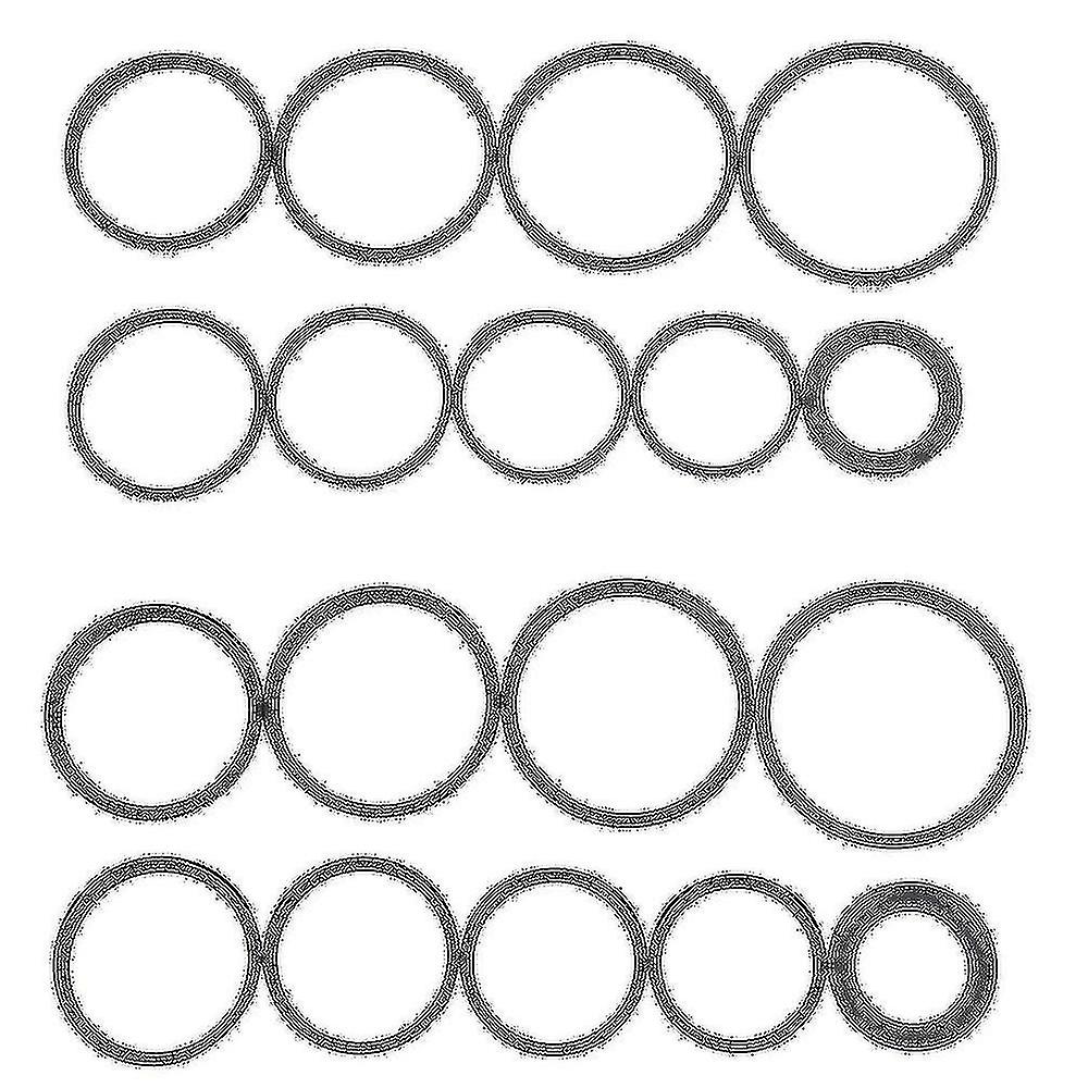 18pcs Lens Filter Ring Adapter Step Up Down 37-82mm Set For Camera