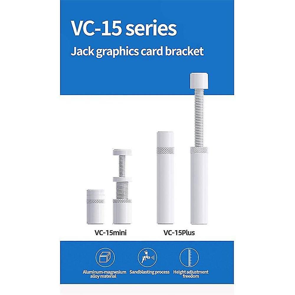 Graphics Card Gpu Holder Vertical Telescopic Rotating Stand Bracket Magnetic Gpu Video Card Holder