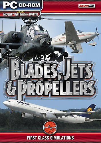 Complemento Blades Jets and Propellers para Flight Simulator 2004FSX (CD para PC)