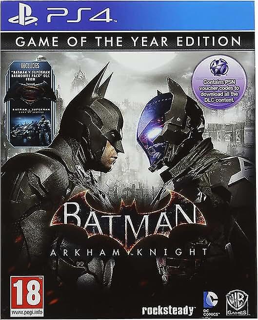 Batman Arkham Knight - Game Of The Year Edition (PS4) - New & Sealed