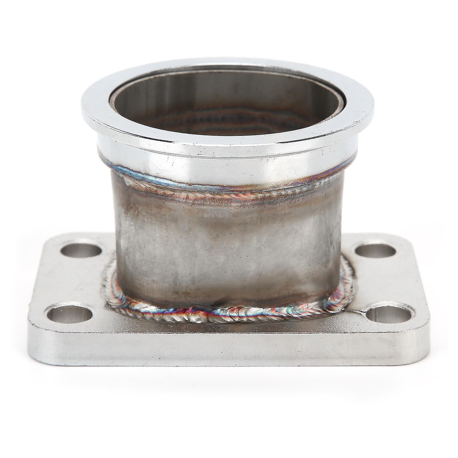 Turbo Flange Adapter For T3 4-bolt To 2.5in V-band Stainless Steel Conversion Adaptor