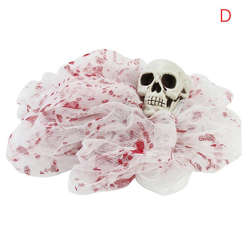 Blood Stained Cloth For Halloween Decoration Window Table Door Net Spooky Fancy