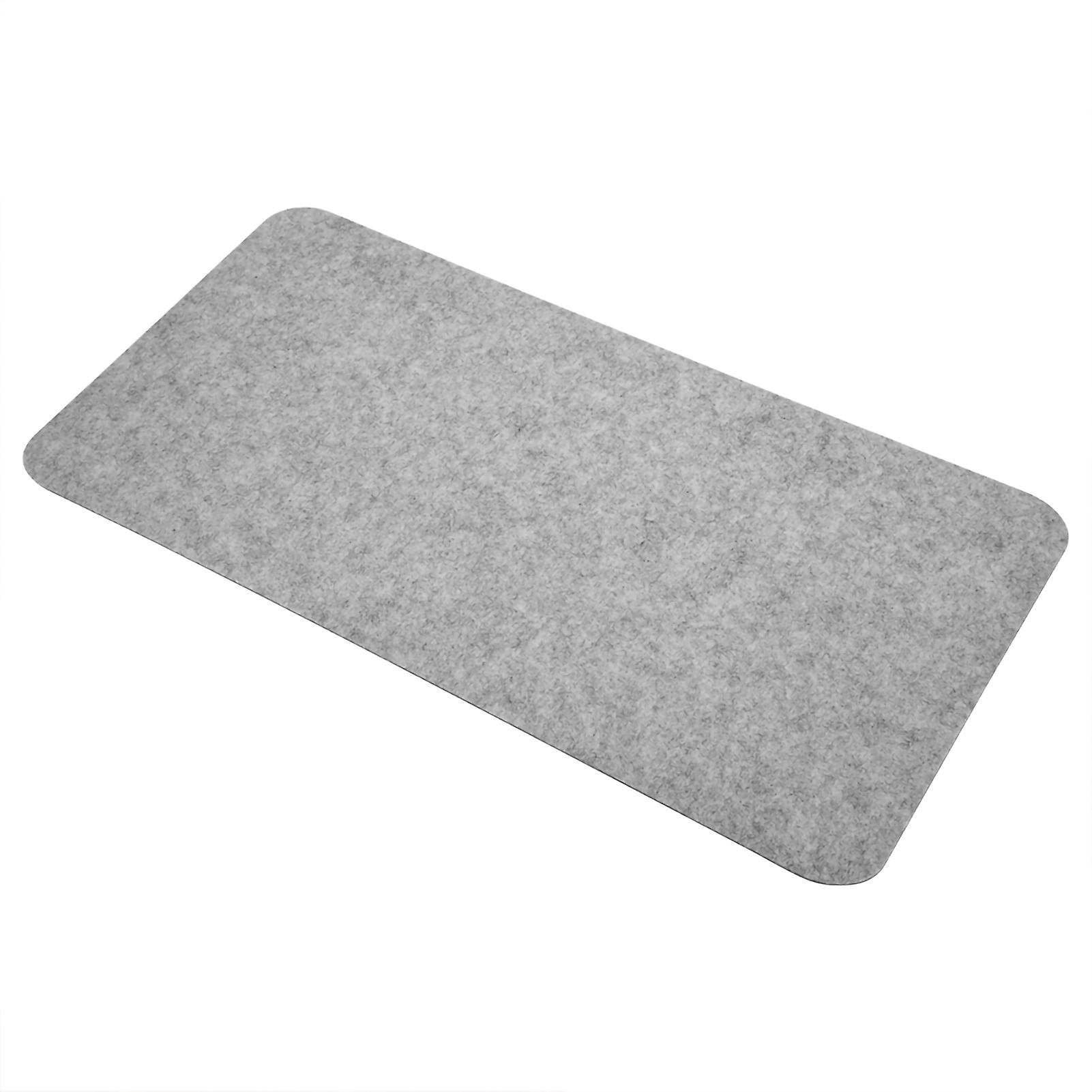 68x33cm Polyester Table Mouse Pad Office Desk Laptop Mat Anti Static Computer PC Pads Light Gray