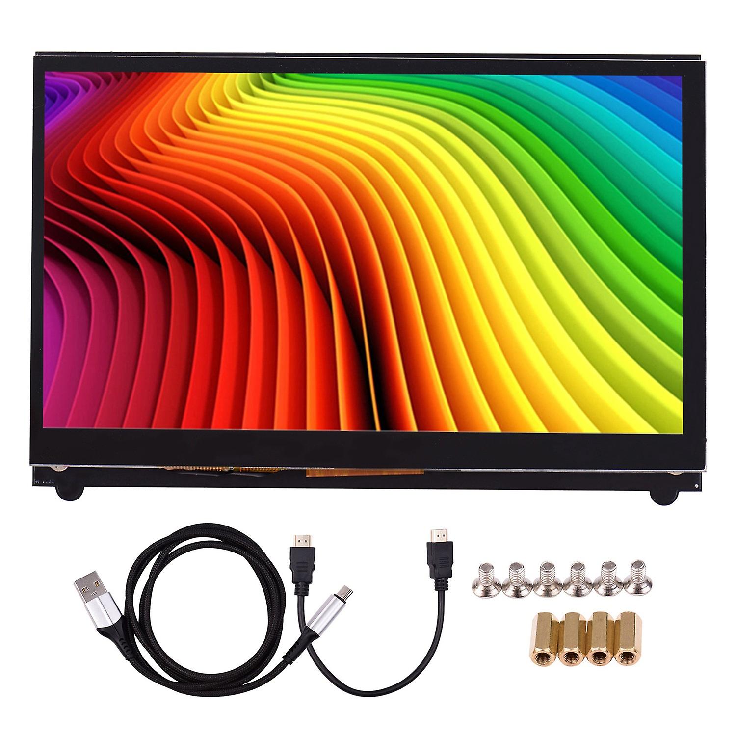 7 Zoll HD IPS kapazitives Touchscreen-Display 1024*600 Auflösung kleiner tragbarer Monitor mit USB HD
