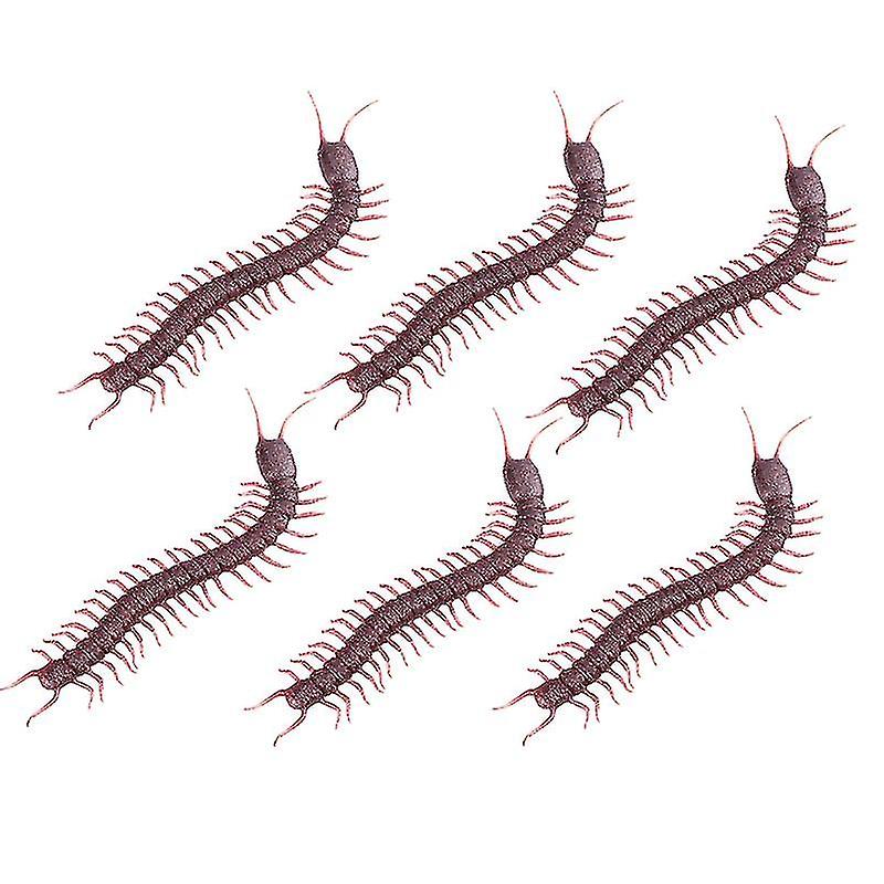 6pcs Artificial Centipede Prop