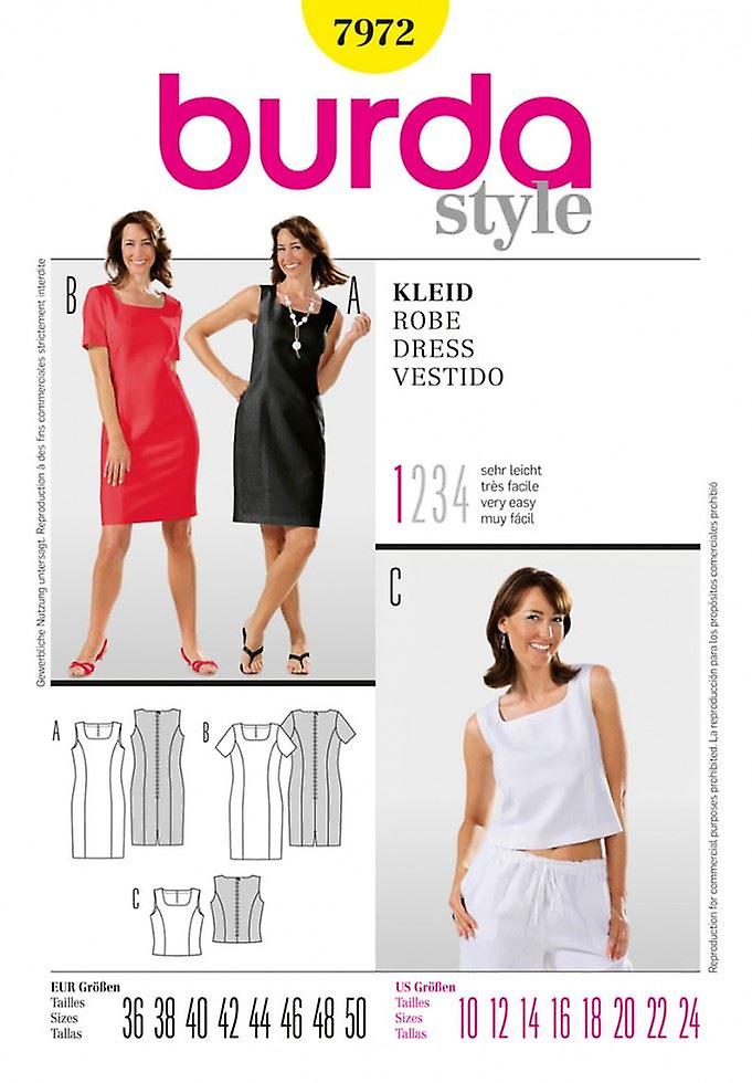 Burda Paper Sewing Pattern 7972