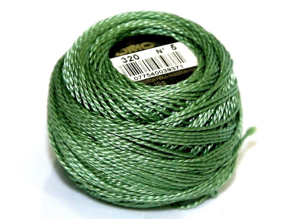 DMC 5 号棉 Perle 线 45m 320 - 每 10 克球