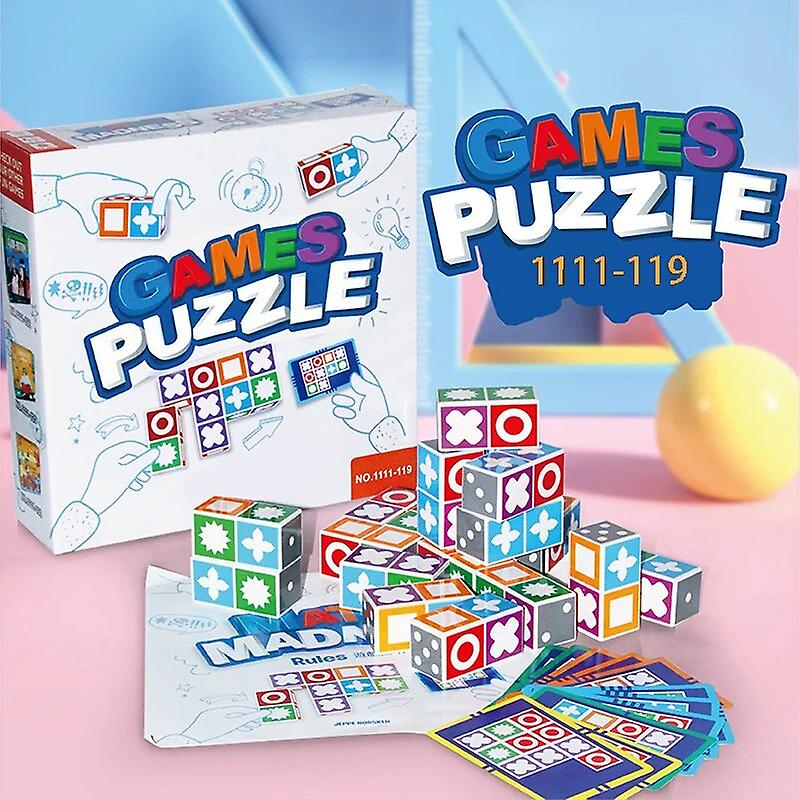 Updated Kids Space Logical Thinking Board Game Matching Puzzle Family Party Games Children Interactive Learning Educational Toys