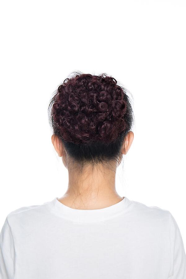 Kinky Curly Afro Hair Bun