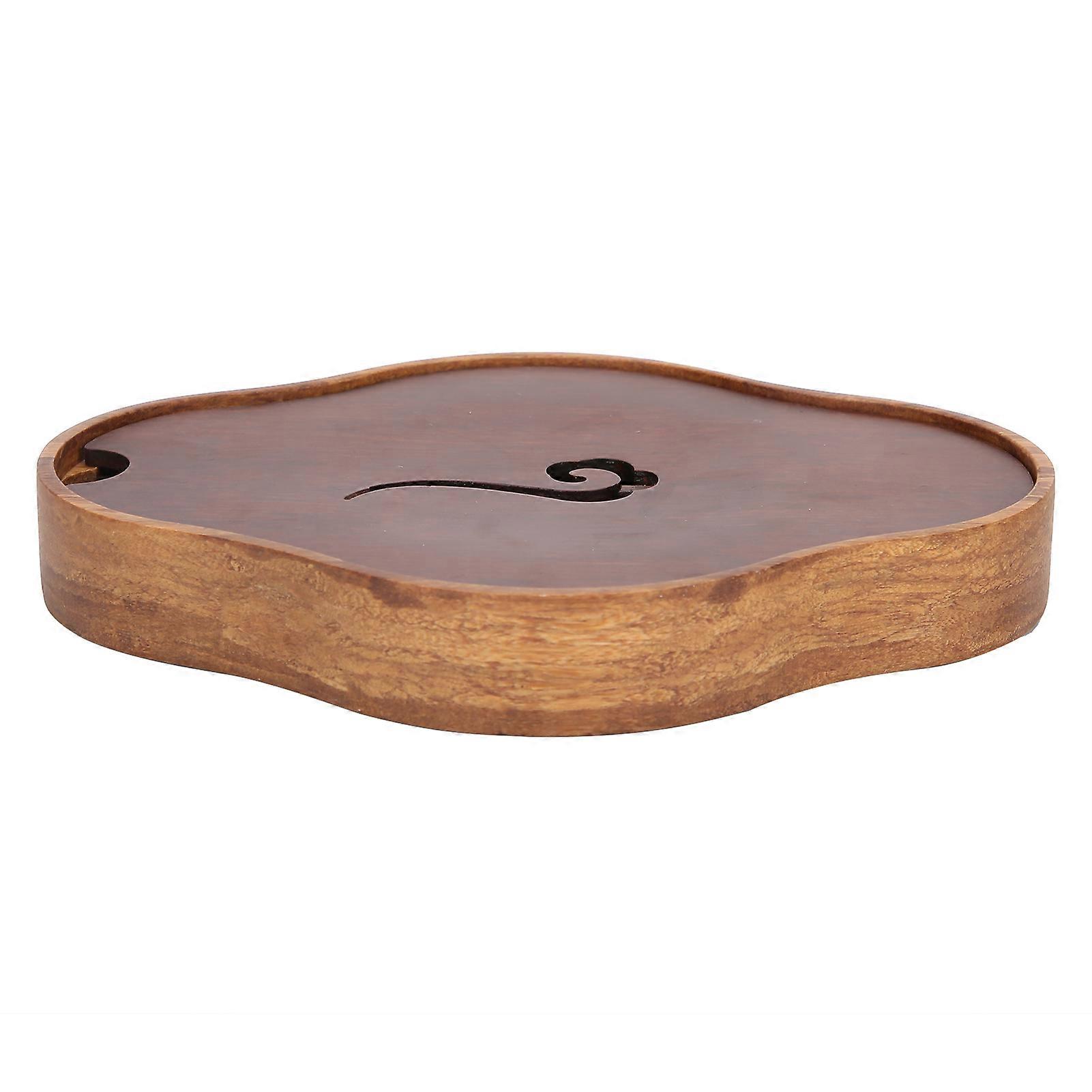 Bamboo Tea Tray Chinese Style Teaboard Serving Tray Box for Kungfu Tea Set Tearoom Supplies