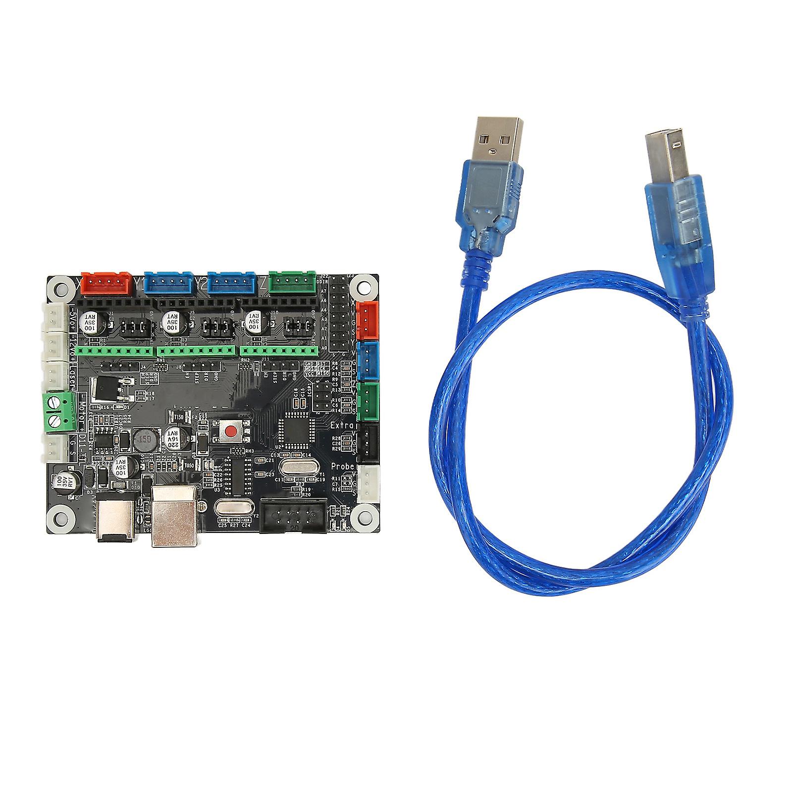 MKS DLC V2.1 Motherboard, High Precision GRBL CNC Offline Controller, Engraving Machine Parts