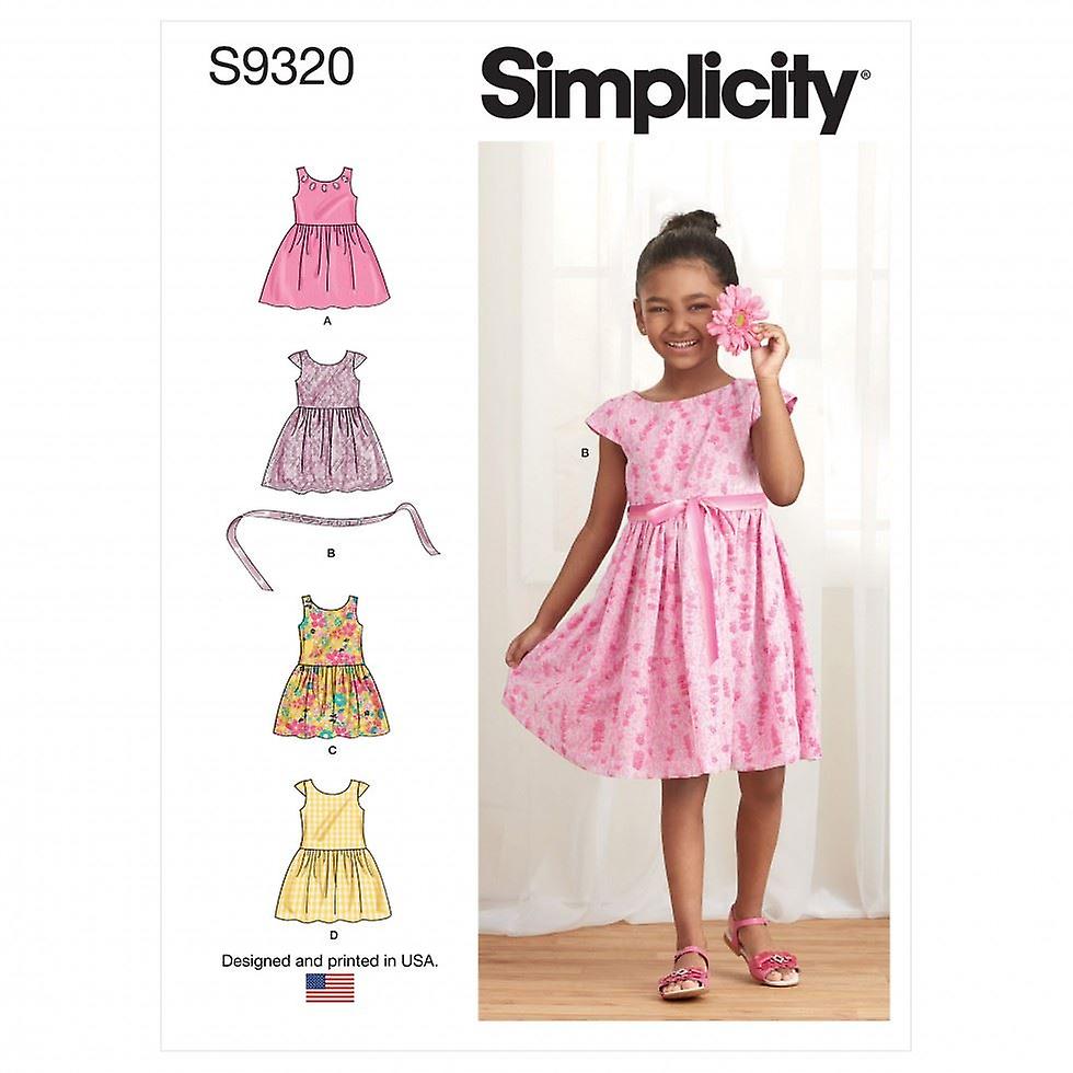 Simplicity Mönster 9320 Barn CDD (2-3-4-5)
