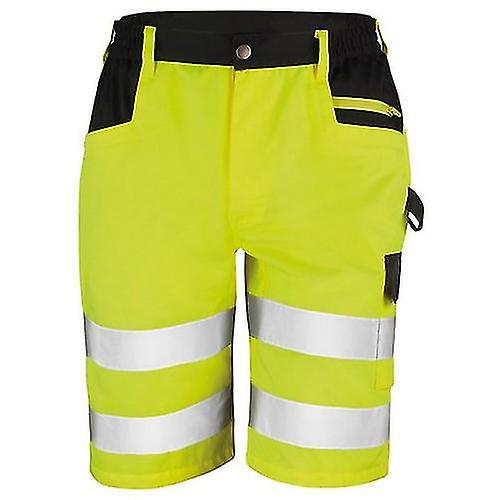 Result Core Mens Reflective Safety Cargo Shorts