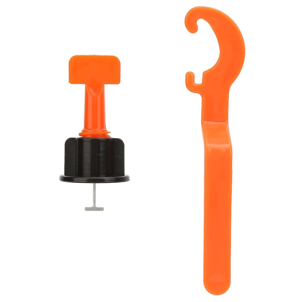 50X Reusable Flat Ceramic Floor Wall Construction Tools Tile Leveling System Kit