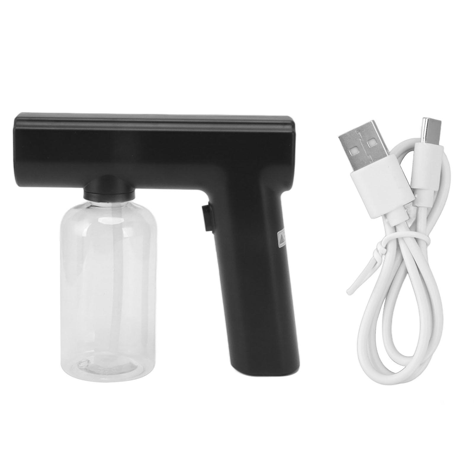 Portable Atomizer Sprayer, Quick-Clean Nano Fogger For Living Spaces, Offices & Cars, 300Ml Rechargeable Tank, Professional Touchless Sanitizer,