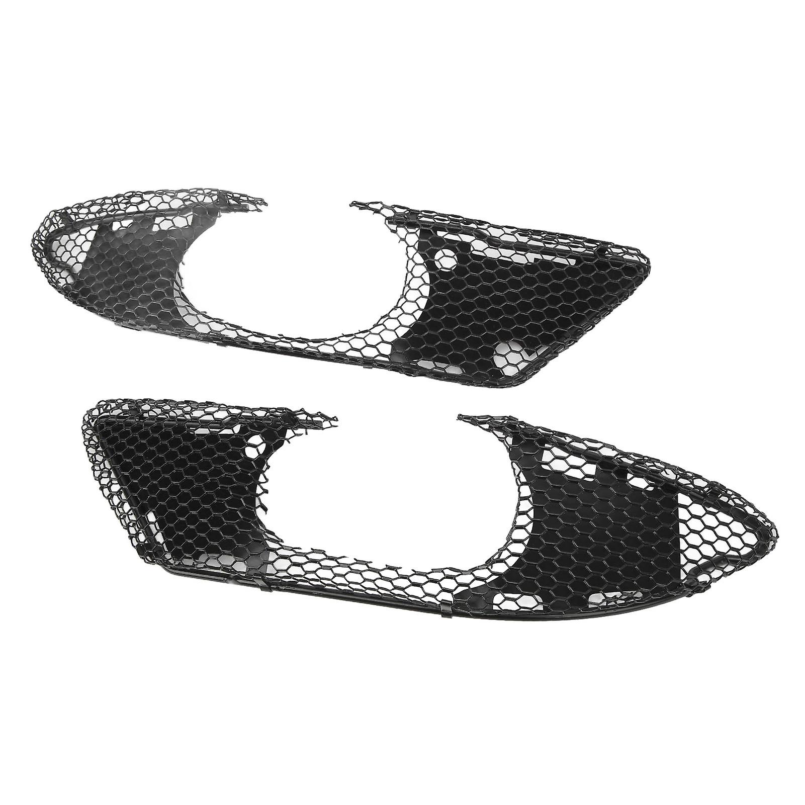2pcs Front Bumper Foglight Grille Left Right 2038851753 Replacement for Benz C‑Class W203 C230 C240 C32 AMG 