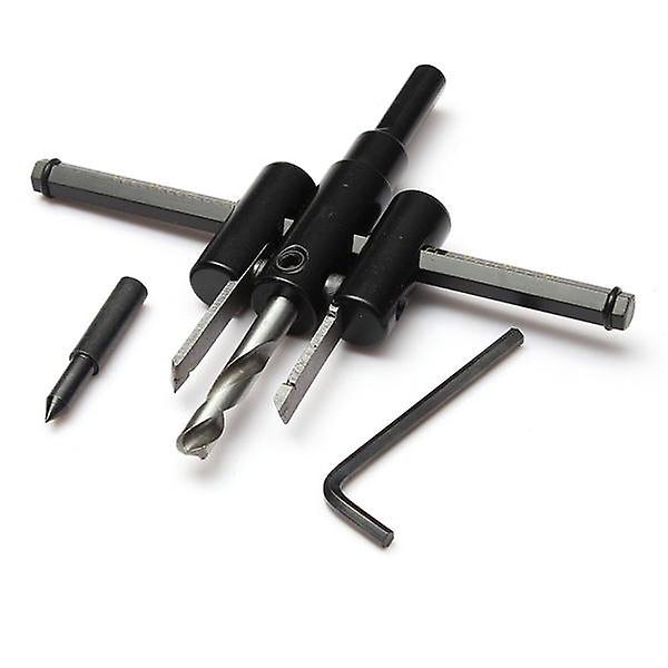 Adjustable Circle Hole Drill Bit Saw Cutter Kit Diy Tool Accessories