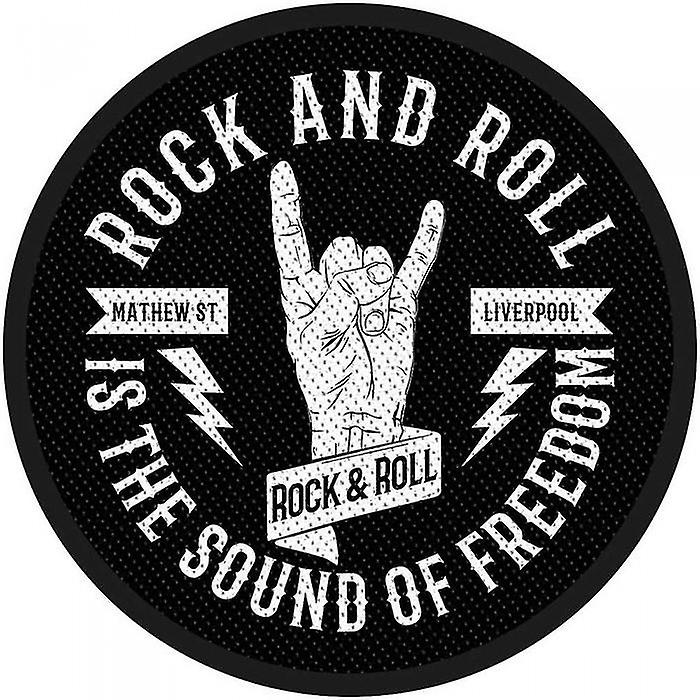 Rock Off Mathew St R&R Horns Standard Patch