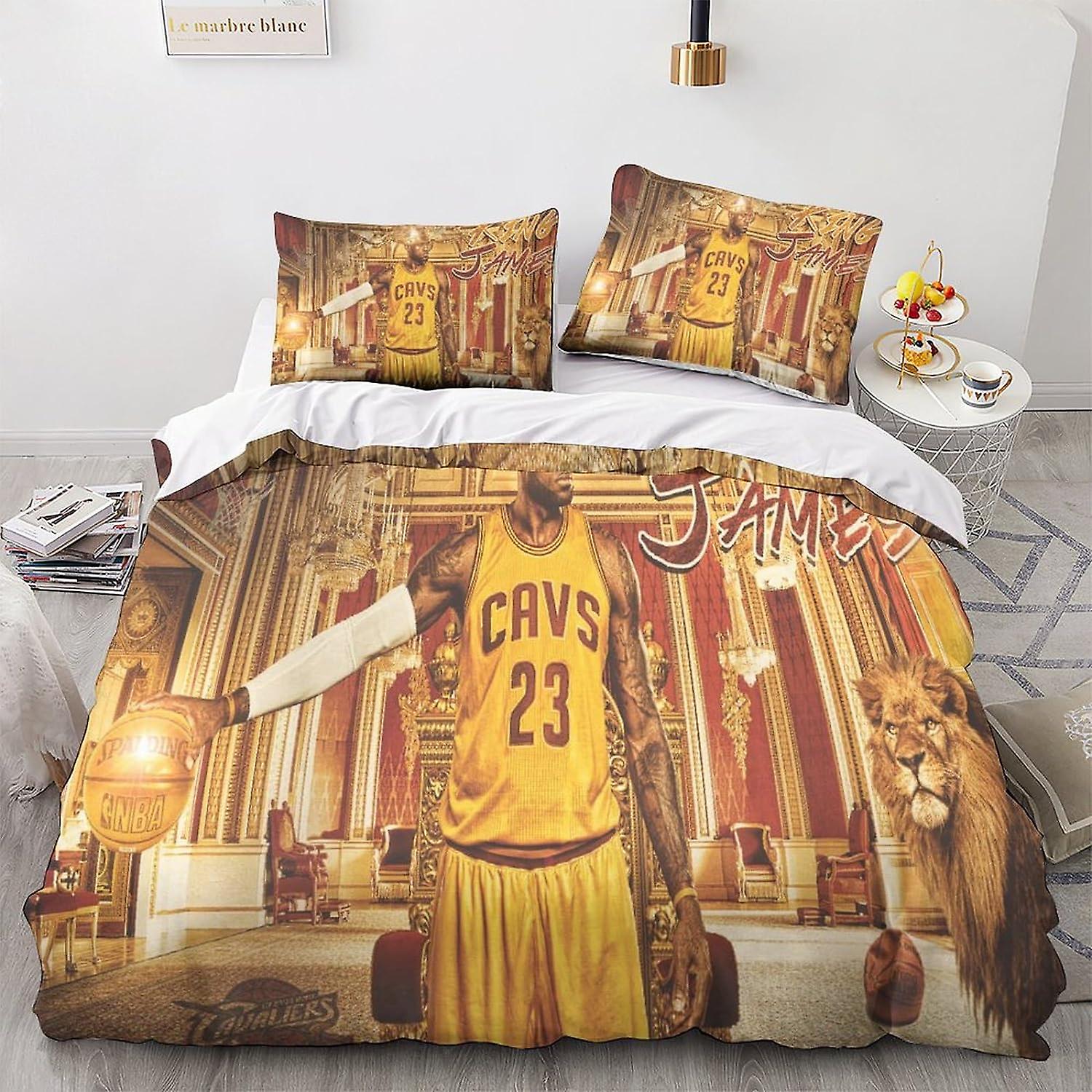 HOUKIG Duvet Cover Set LeBron James Children's Bedding Sets Boys Girls ...