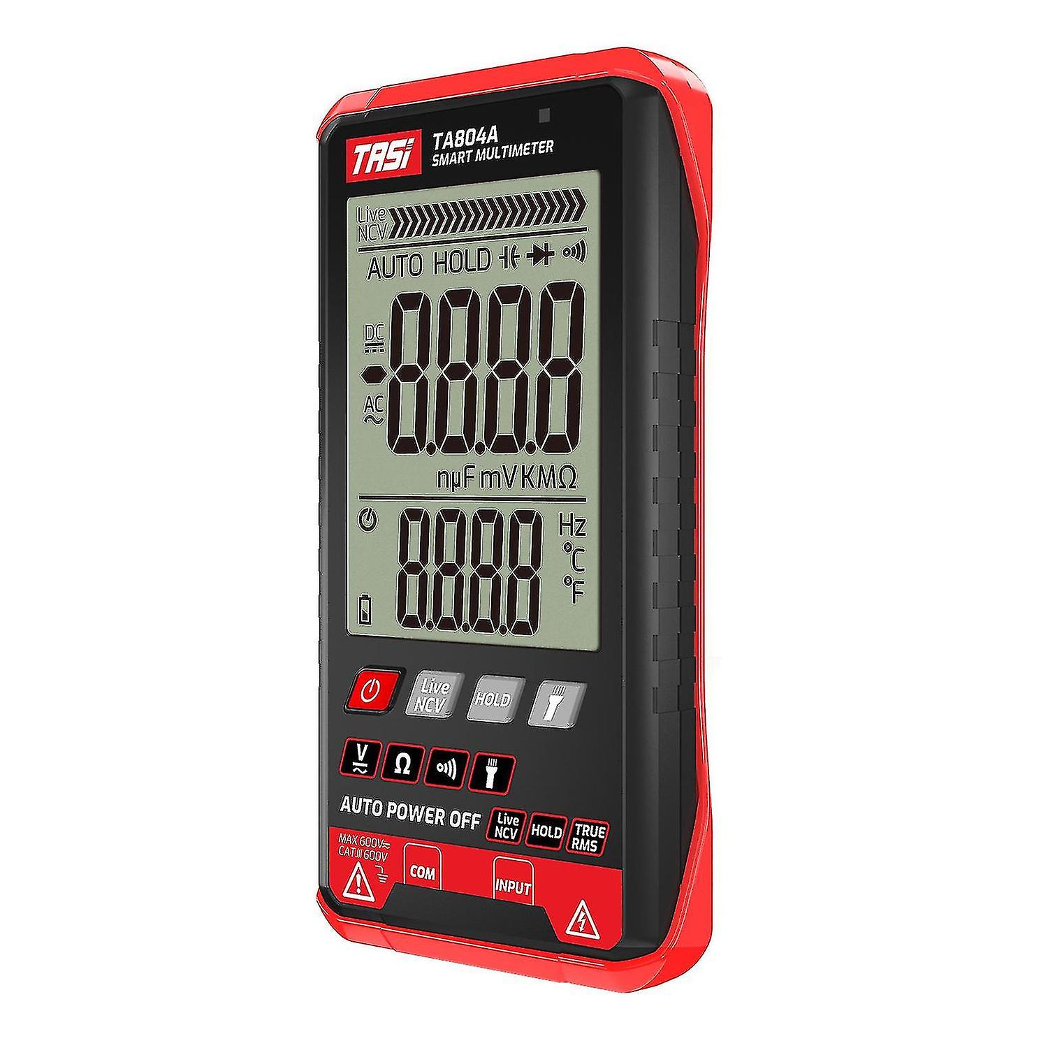 Handheld Multimeter Voltmeter Ammeter Lcd Digital Current Tester