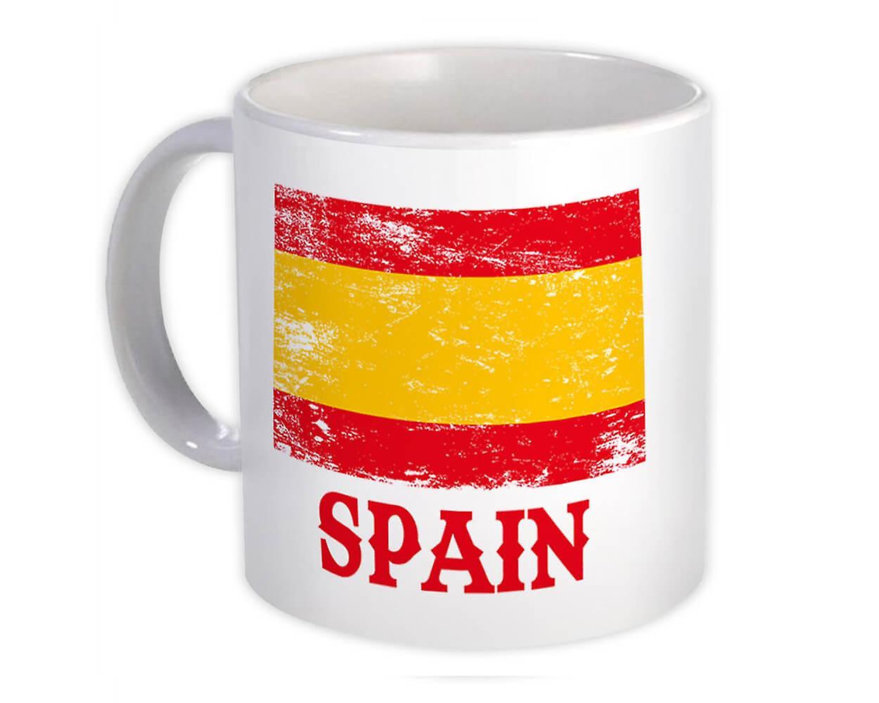 Gift Mug: Spanje Distressed