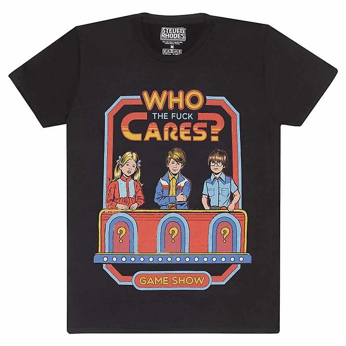 Steven Rhodes Unisex Adult Who Cares T-Shirt