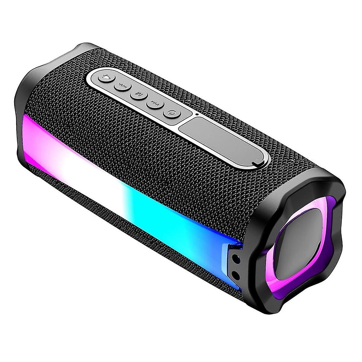 9D 3D surround sound, multiple playback modes, IPX5 waterproof and dustproof, outdoor blue light