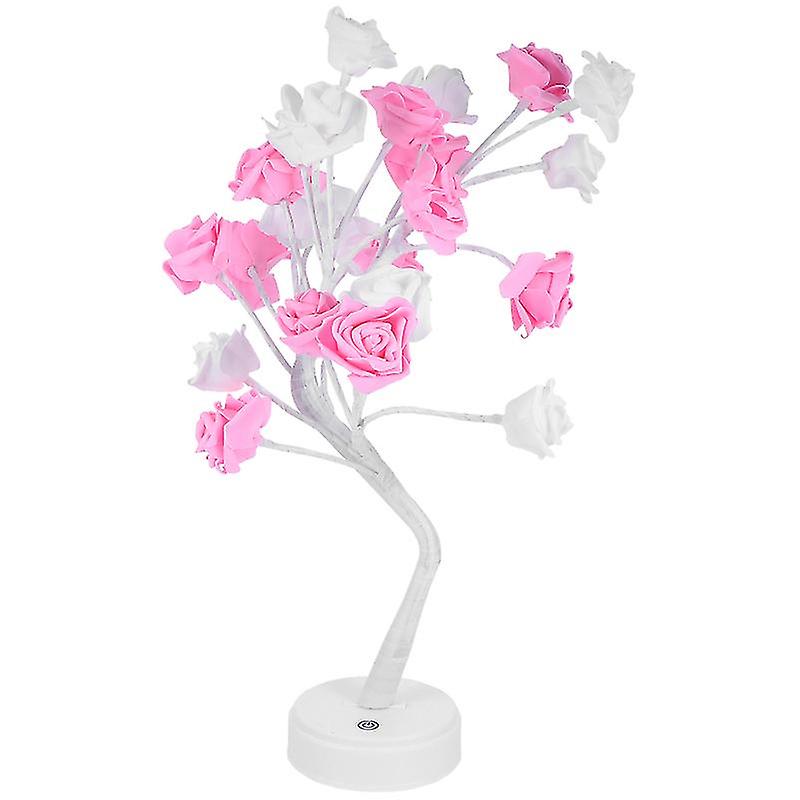 1pcs Table Lamp Rose Flower