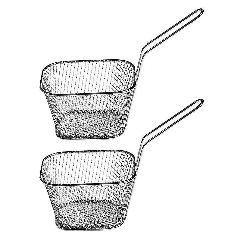 2pcs Convenient Frying Baskets